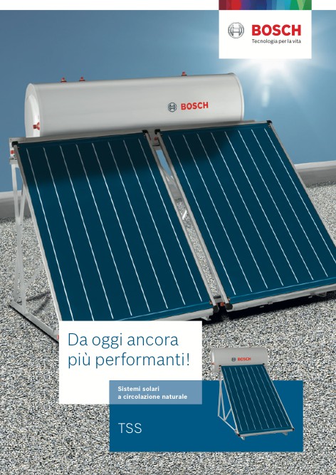 Bosch Termotecnica - Catálogo TSS