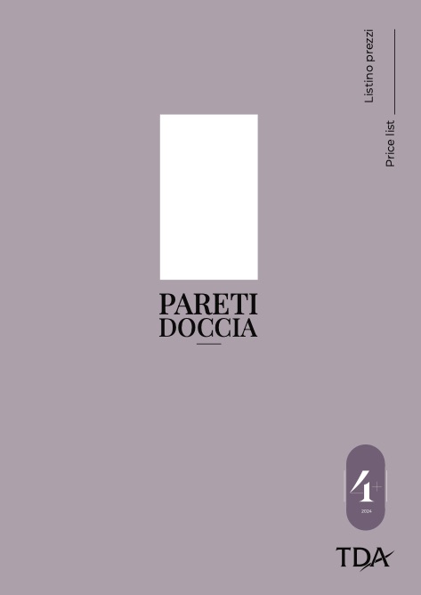 Tda - 价目表 Pareti Doccia