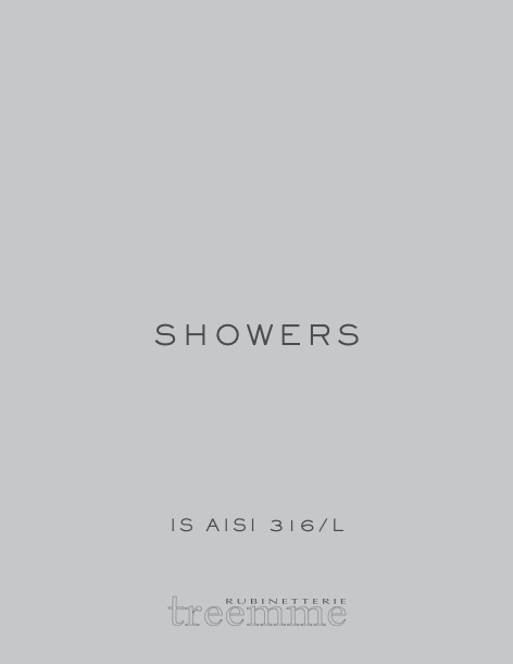Rubinetterie Treemme - Katalog Shower