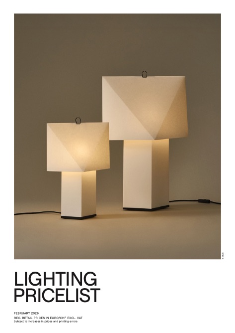 Hay - Listino prezzi LIGHTING