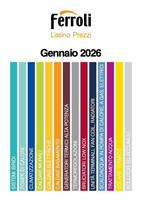Ferroli - Preisliste 2026