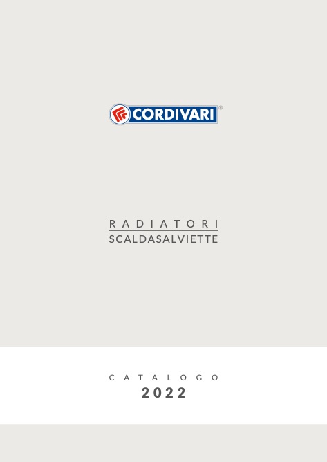 Cordivari - Catalogo Radiatori | Scaldasalviette