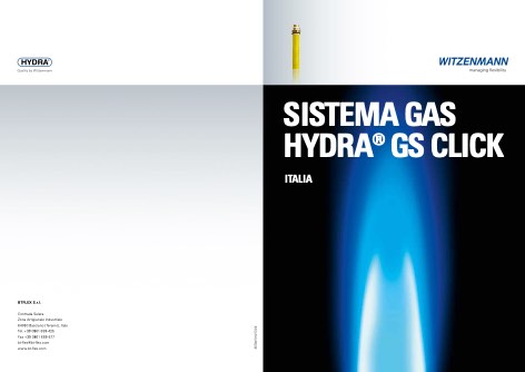 Bt Flex - Katalog Sistema Gas Hydra GS Click