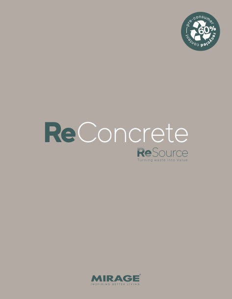 Mirage - Catalogo RECONCRETE