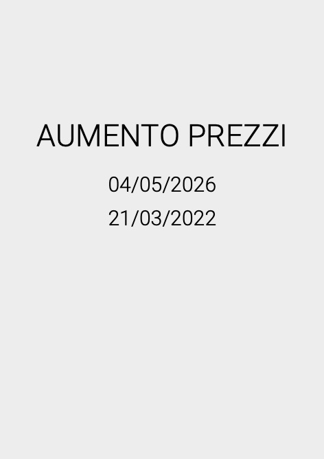 Riccini - Liste de prix Aumento Prezzi