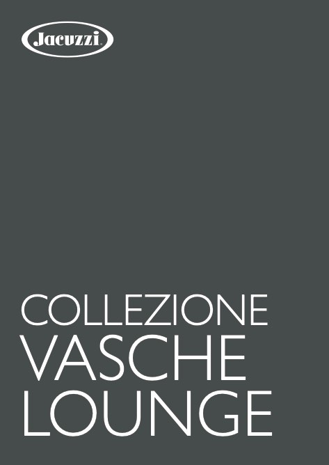 Jacuzzi - Catalogue Vasche Lounge