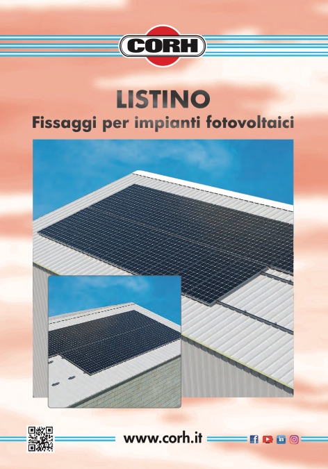 Corh - Preisliste Fissaggi per fotovoltaico