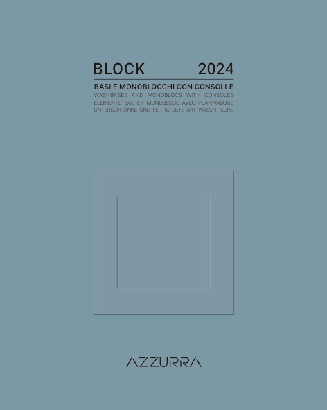 Azzurra Bagni - Catalogo Block 2024