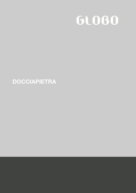 Globo - Catalogue DOCCIAPIETRA