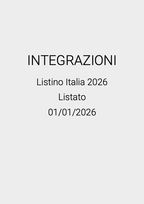 Bonomini - Preisliste 2026