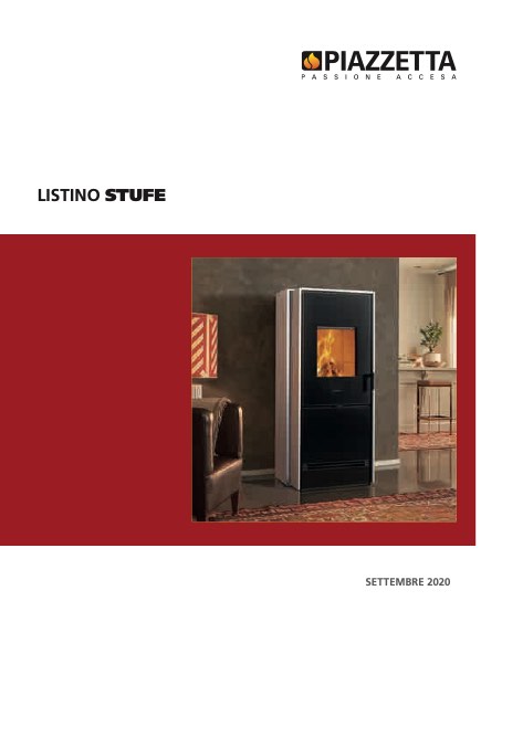 Piazzetta - Listino prezzi Stufe