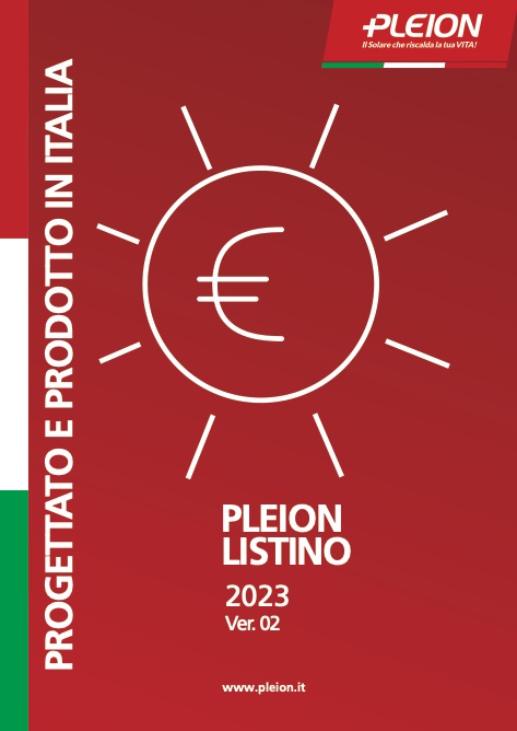 Pleion - Listino prezzi 2023 - Ver. 02