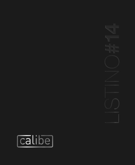 Calibe - Listino prezzi #14
