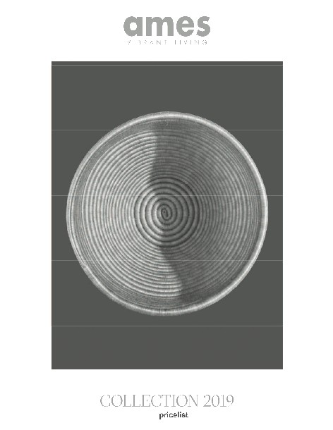 Ames - Listino prezzi Collection 2019