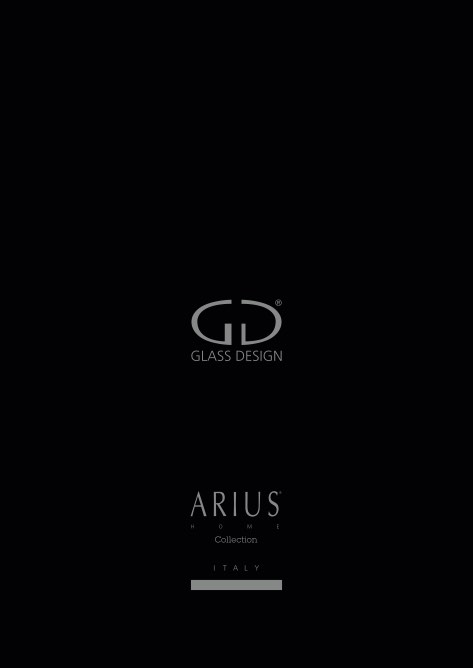 Glass Design - Catalogue Arius Home