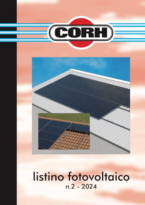 Corh - Listino prezzi Fissaggi per fotovoltaico