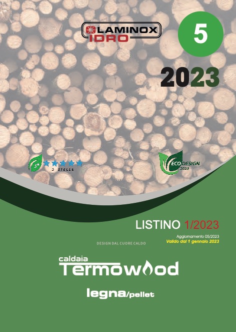 Laminox - 价目表 Termowood 5/2023 (Agg.to 05/2023)
