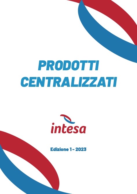 Intesa - Catalogo Prodotti centralizzati