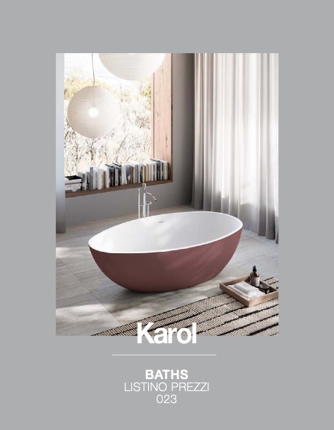 Karol - Listino prezzi Baths 023