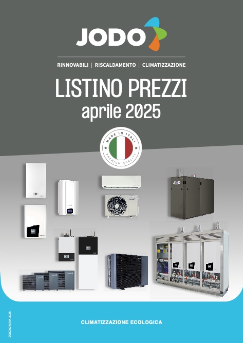 Jodo - Listino prezzi Aprile 2025