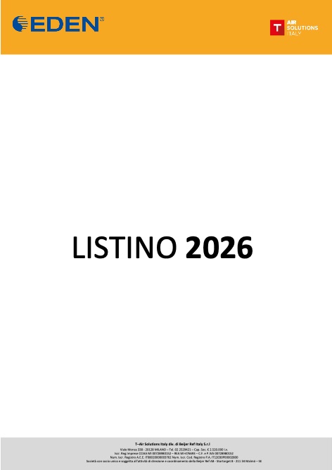 Toshiba Italia Multiclima - Listino prezzi 2026 - Rev. 3