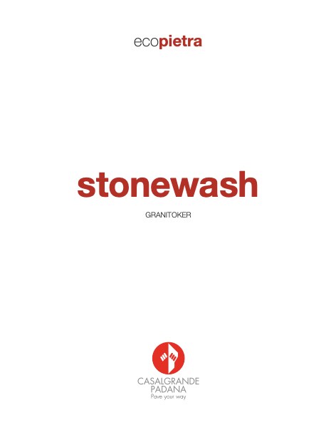 Casalgrande Padana - Catálogo stonewash