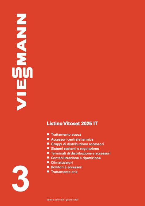 Viessmann - Listino prezzi 3 - Vitoset 2025