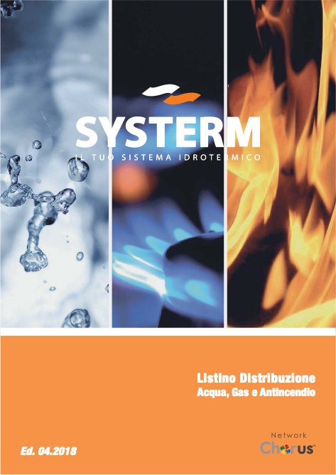 Systerm - 价目表 Distribuzione acqua gas e antincendio