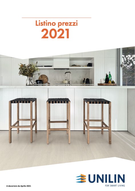 Unilin - Listino prezzi 2021