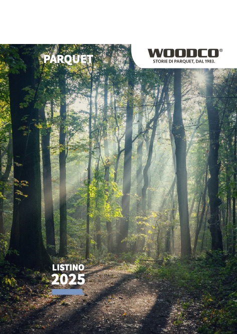Woodco - Listino prezzi Parquet 2025