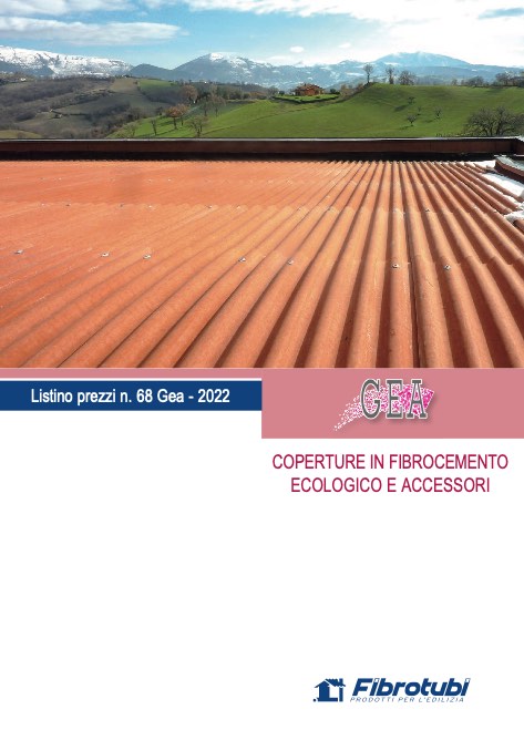 Fibrotubi - Listino prezzi n 68 Gea - 2022