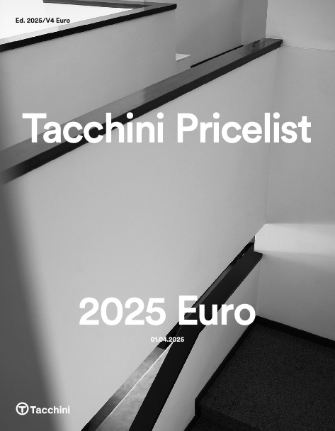 Tacchini - Listino prezzi 2025 V4
