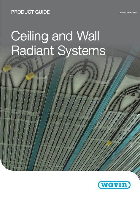Wavin - Каталог Ceiling and Wall Radiant Systems