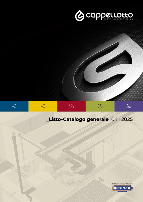 Cappellotto - Henco - Listino prezzi 04 | 2025