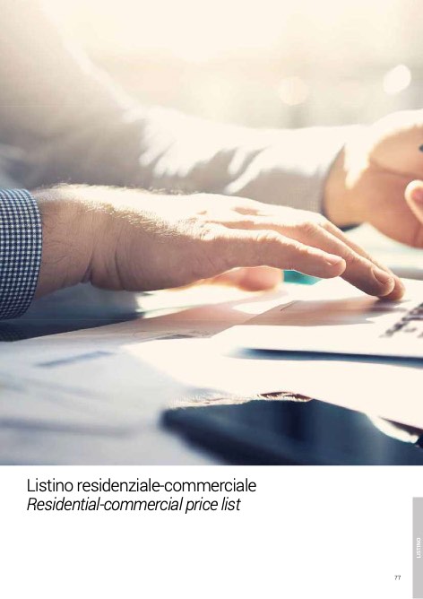 Maxa - Listino prezzi Residenziale - Commerciale