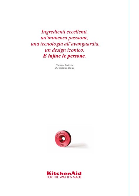 Kitchenaid - Catalogue Collezione 2018-2019