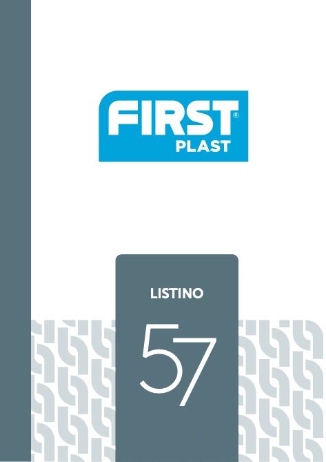 First Corporation - Price list 57 - First Plast