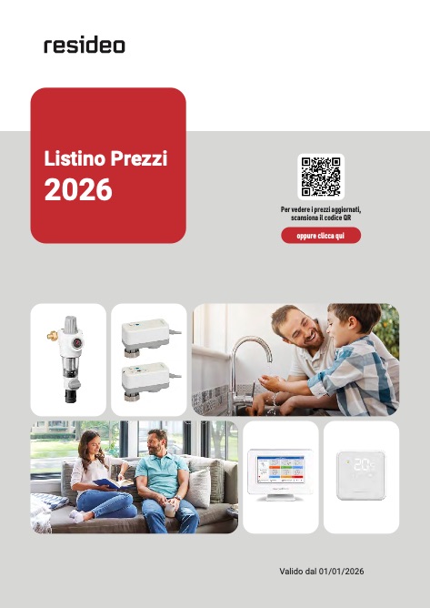Resideo | Honeywell Home - Listino prezzi 2026