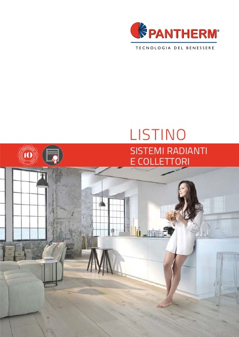Pantherm - Preisliste Sistemi radianti e collettori