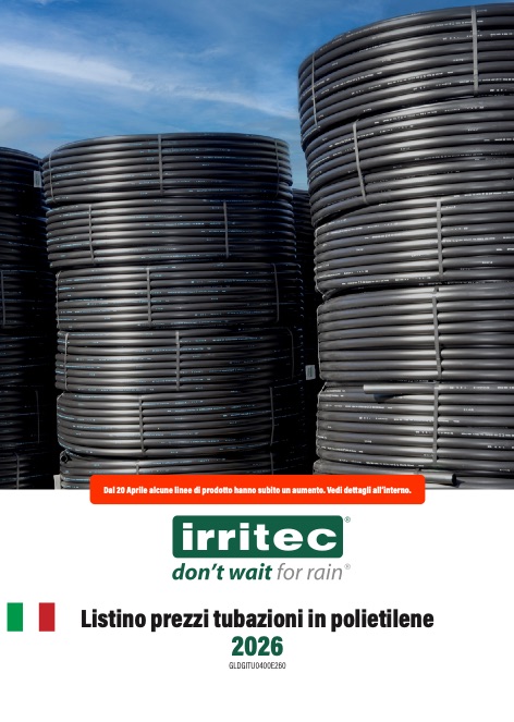 Irritec - Listino prezzi Tubazioni in polietilene