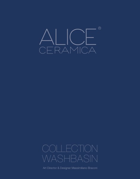 Alice Ceramica - Catalogo COLLECTION WASHBASIN