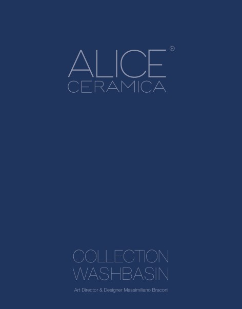 Alice Ceramica - Katalog COLLECTION WASHBASIN