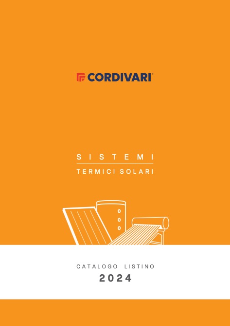 Cordivari - Listino prezzi SISTEMI TERMICI SOLARI