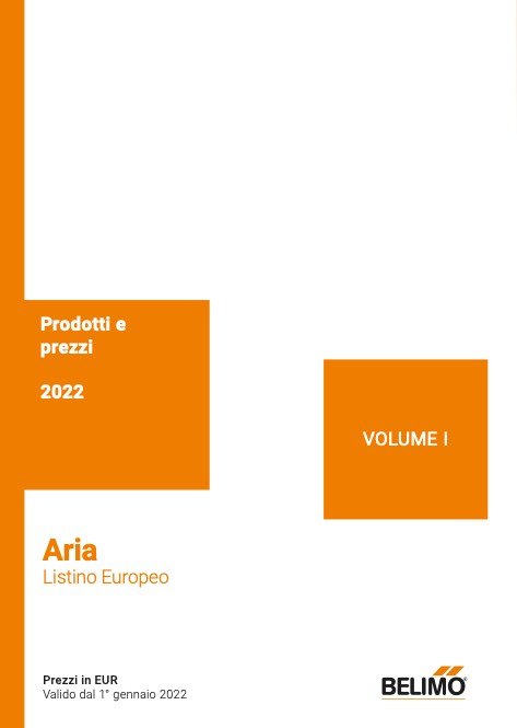 Belimo - Preisliste Volume I