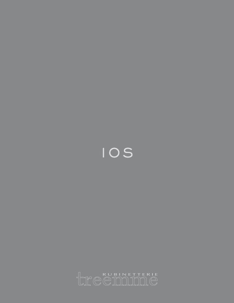 Rubinetterie Treemme - Catalogo Ios