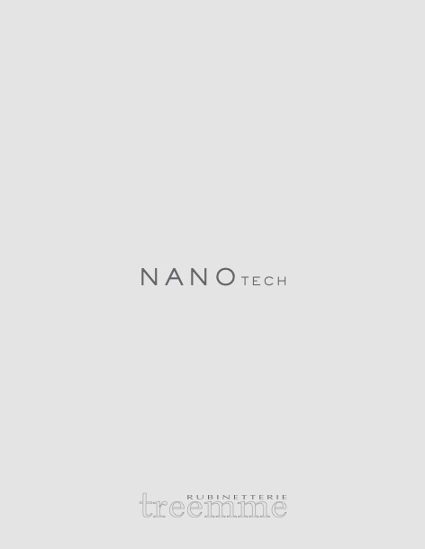 Rubinetterie Treemme - Katalog Nanotech