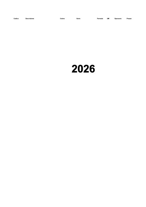 Energie Ker - Listino prezzi 2026