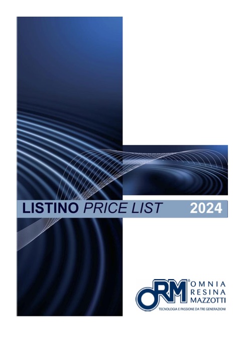 Omnia Resina Mazzotti - Preisliste 2024