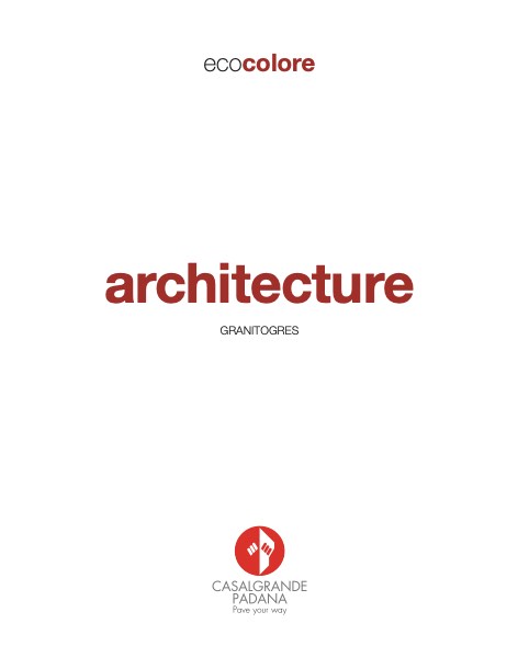 Casalgrande Padana - Katalog architecture