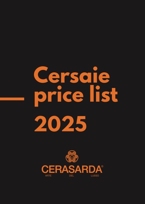 Cerasarda - Listino prezzi CERSAIE 2025